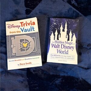 Disney Trivia and Magic Books Set